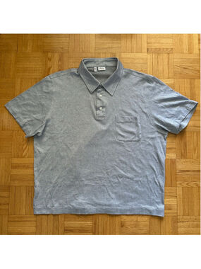 Brioni Houndstooth Cotton Polo Golf shirt Italy 4XL